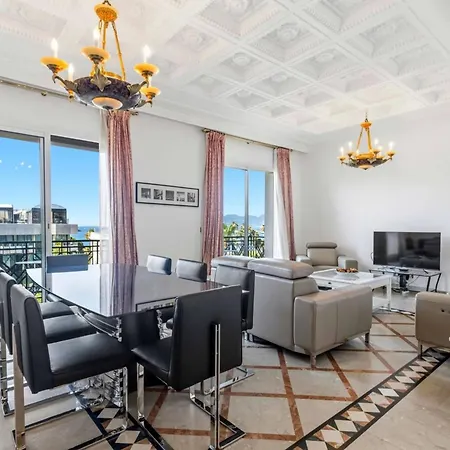 Ref 1757 - Back Croisette - Sea View For Rent Апартаменты *